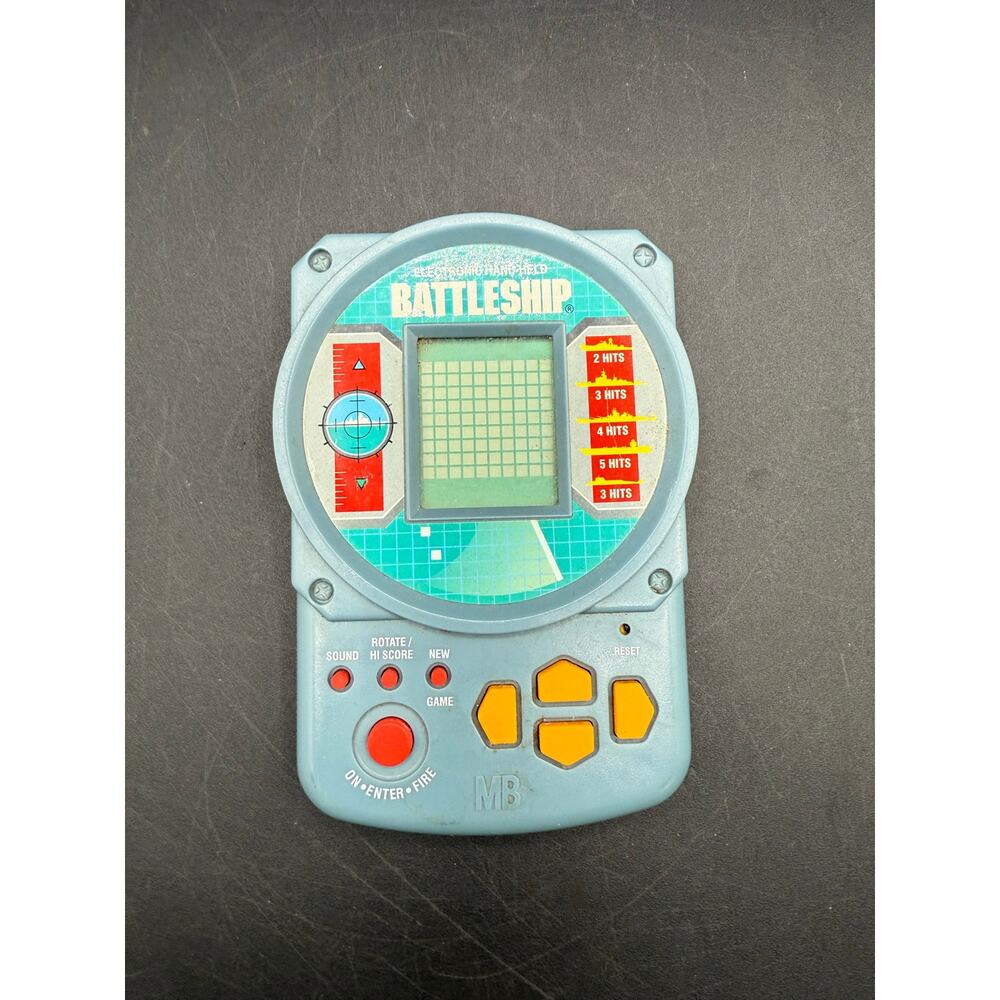 Vintage 1995 Milton Bradley Battleship Electronic Hand Held Game